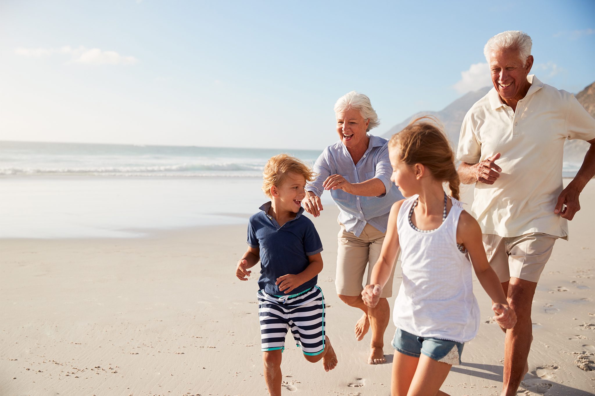 Happy Retired People with Money