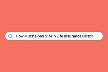 How much does 1 million in life insurance coverage cost?