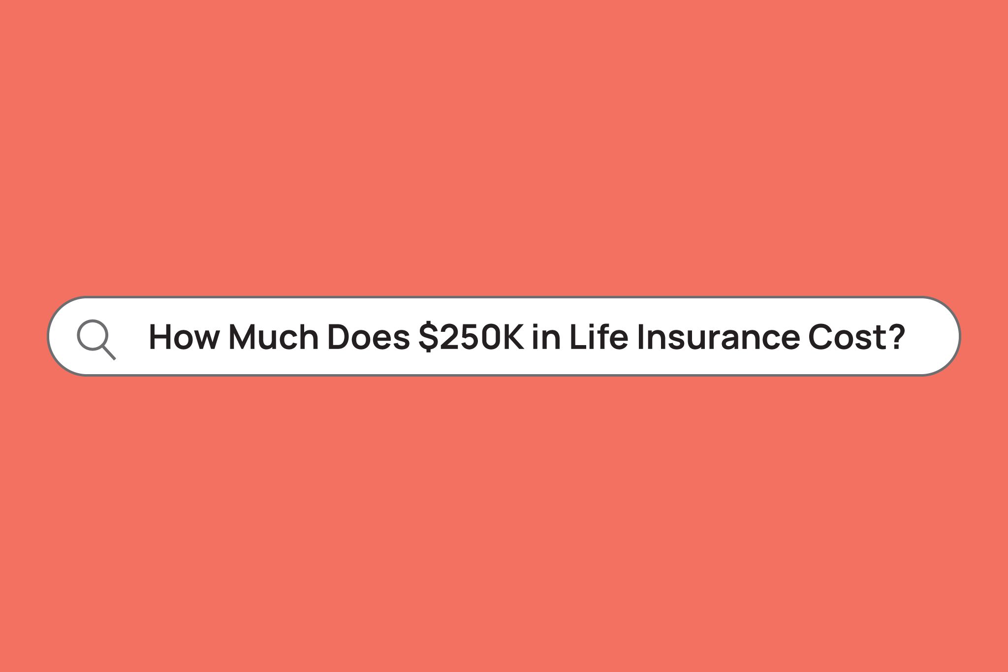 $250 000 life insurance
