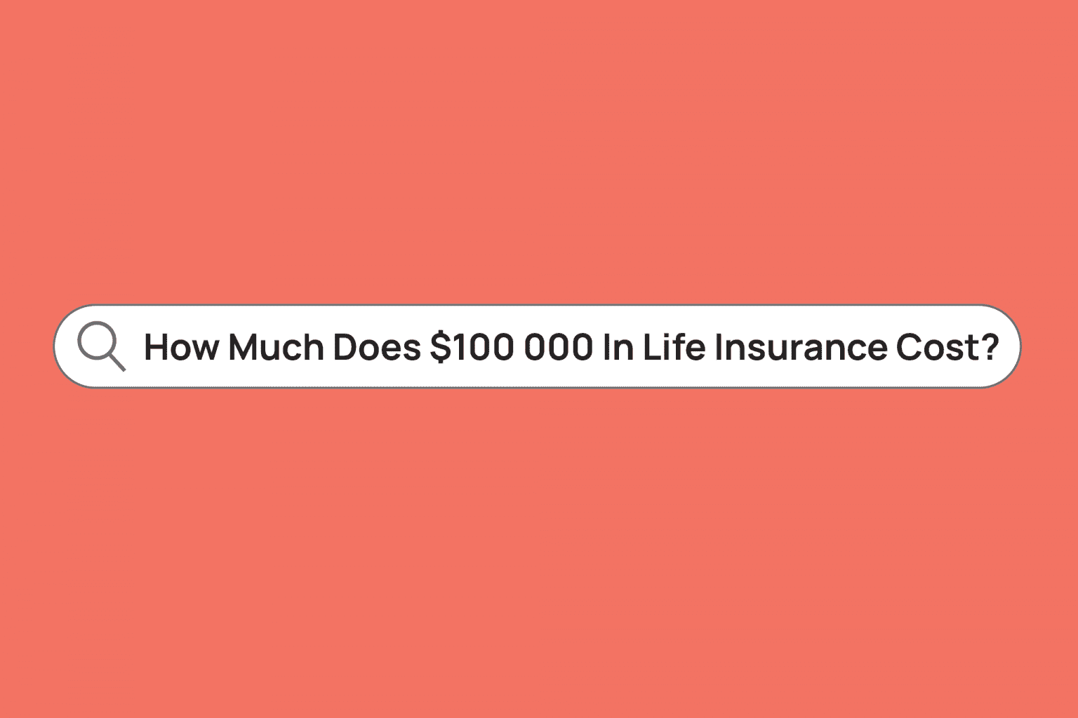 How Much Does 100 000 In Life Insurance Cost? Life Insurance Canada